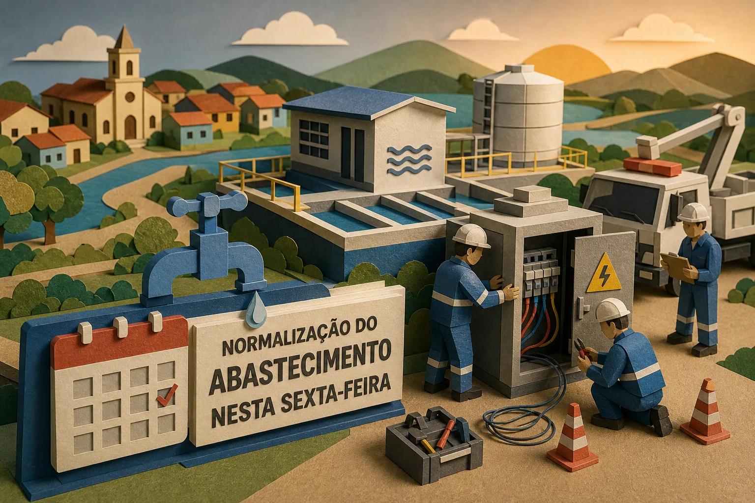 Abastecimento em Nossa Senhora do Socorro deve ser normalizado nesta sexta-feira