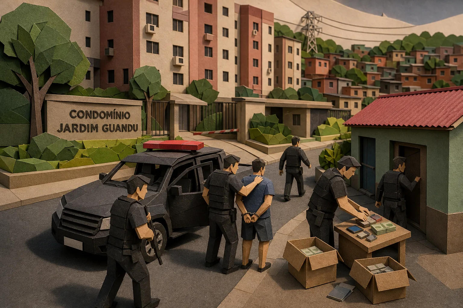Ação da Polícia Civil mira quadrilha que extorquia moradores na Baixada Fluminense