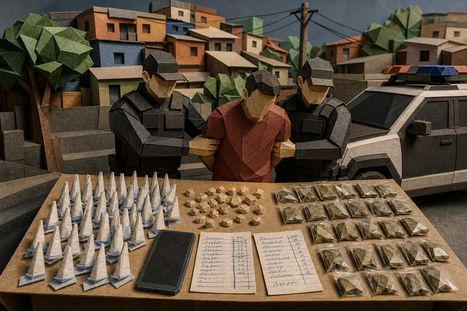 Ação policial no bairro Ano Bom resulta na apreensão de drogas e prisão de suspeito