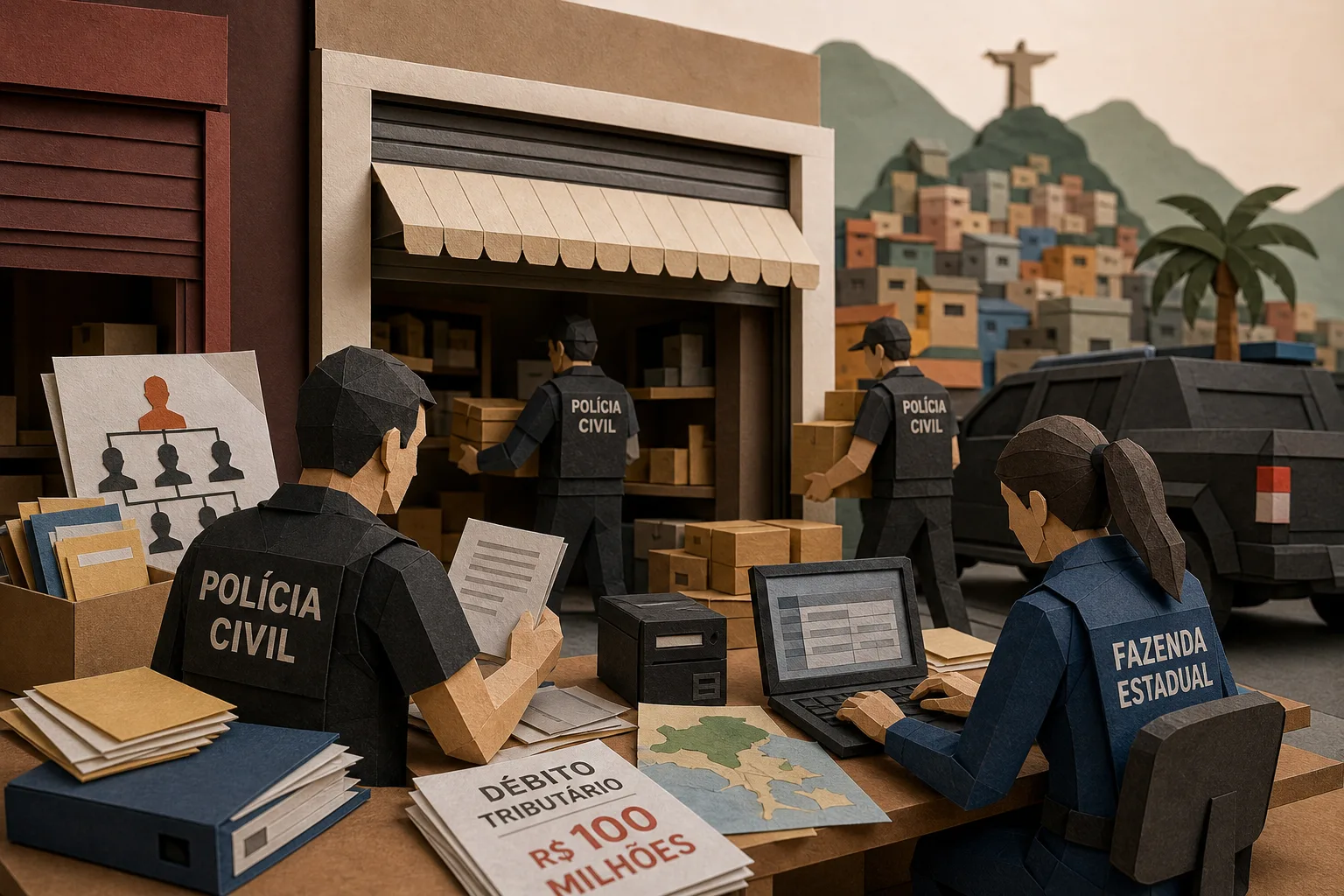 Ação policial no Rio mira grupo varejista por rombo tributário de R$ 100 milhões