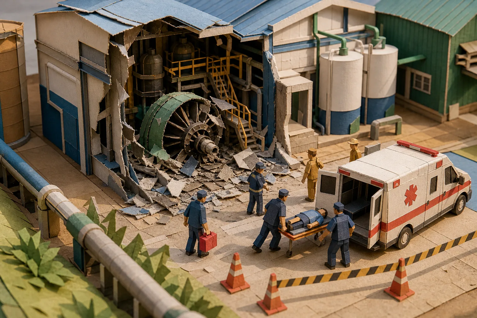 Acidente em turbina de usina no interior de SP deixa dois mortos e três feridos