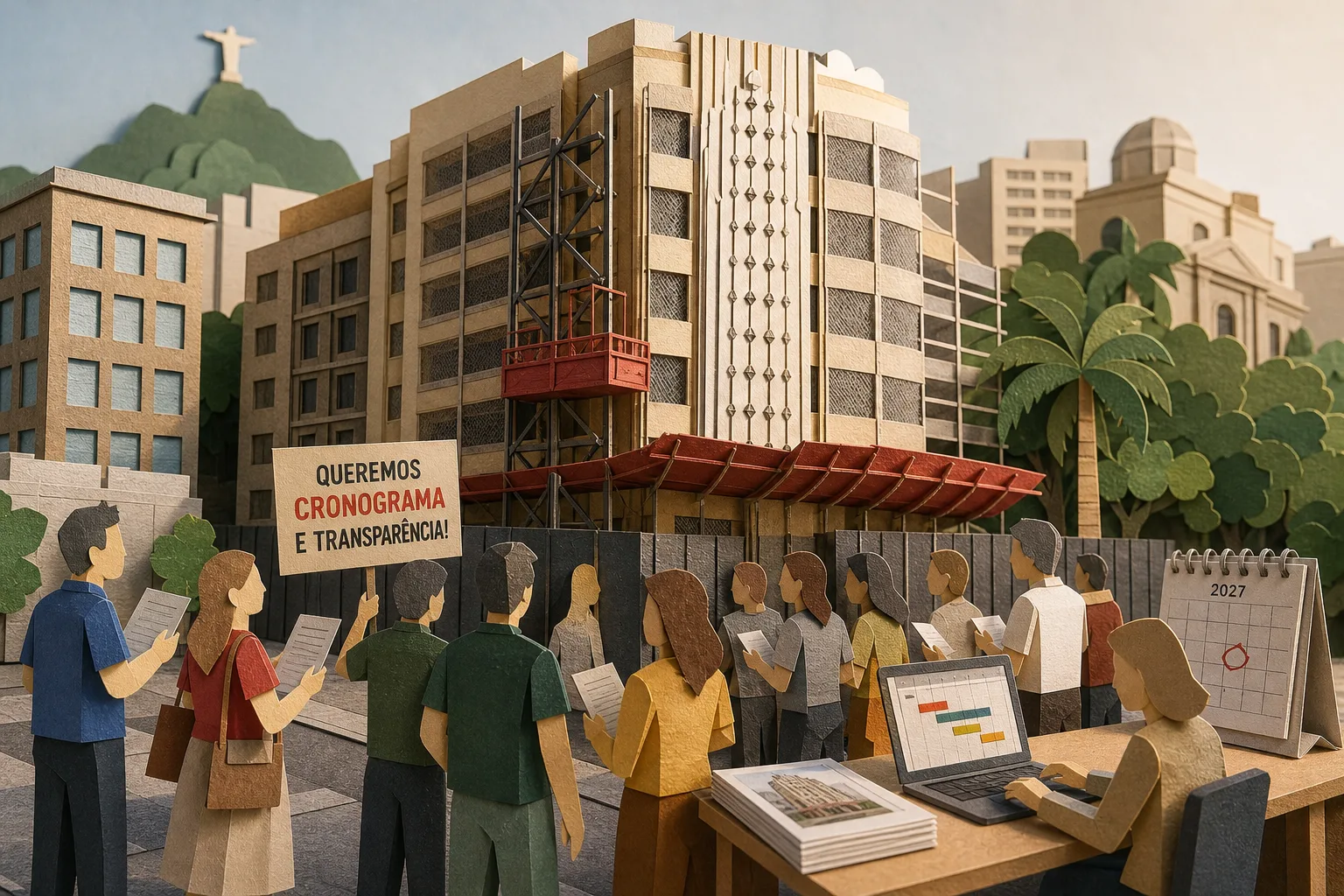 Adquirentes do Ora Residencial cobram novo cronograma de obras no Centro do Rio