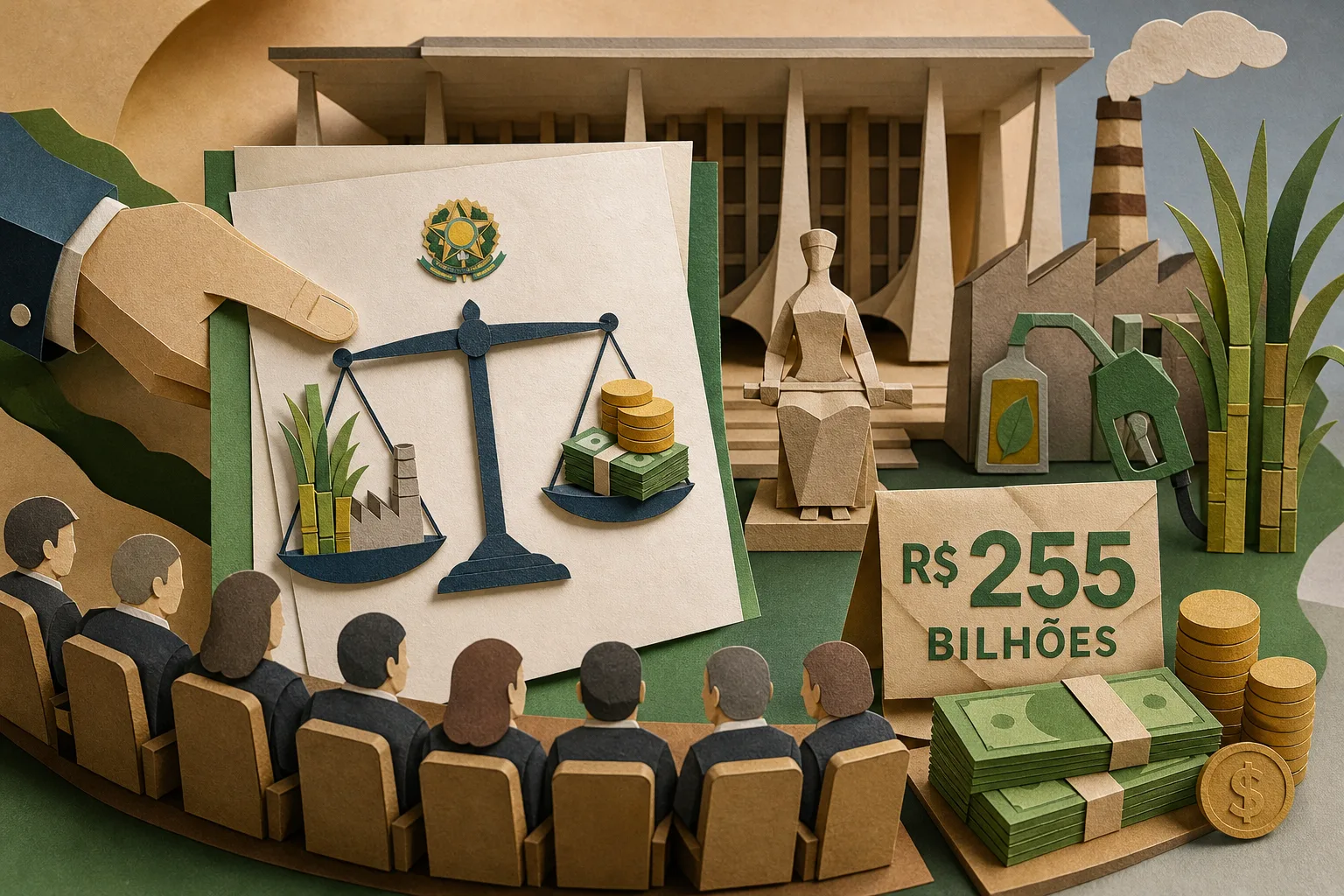 AGU solicita que STF suspenda execuções bilionárias do setor sucroalcooleiro
