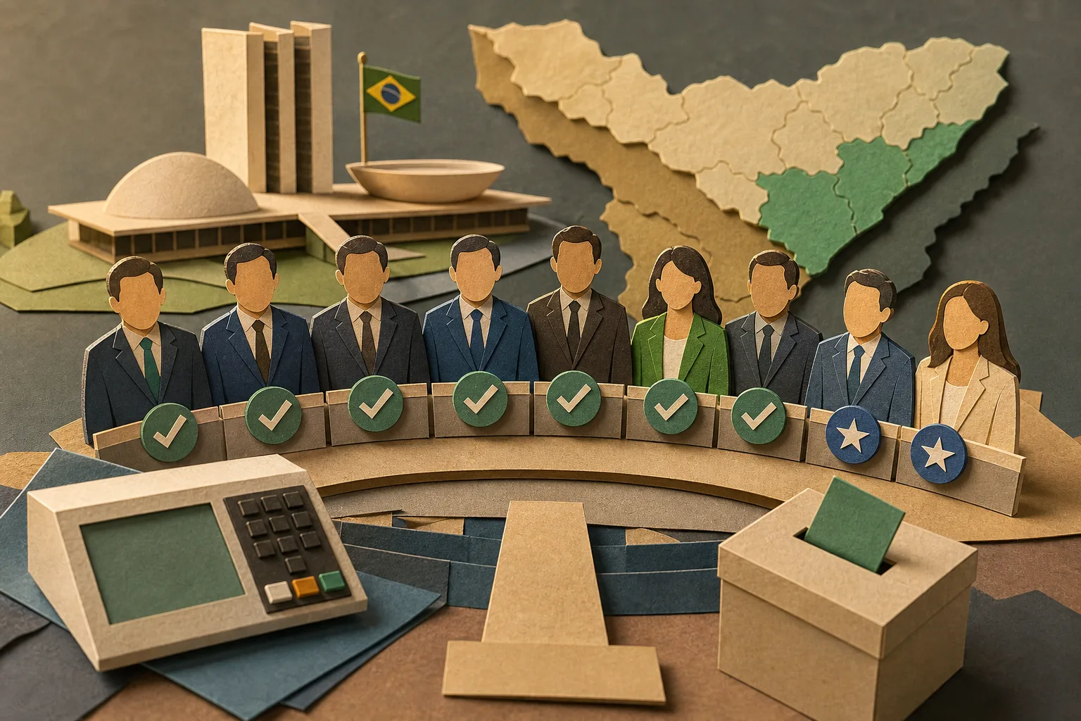 Alagoas define bancada com sete reeleições e dois novos deputados federais