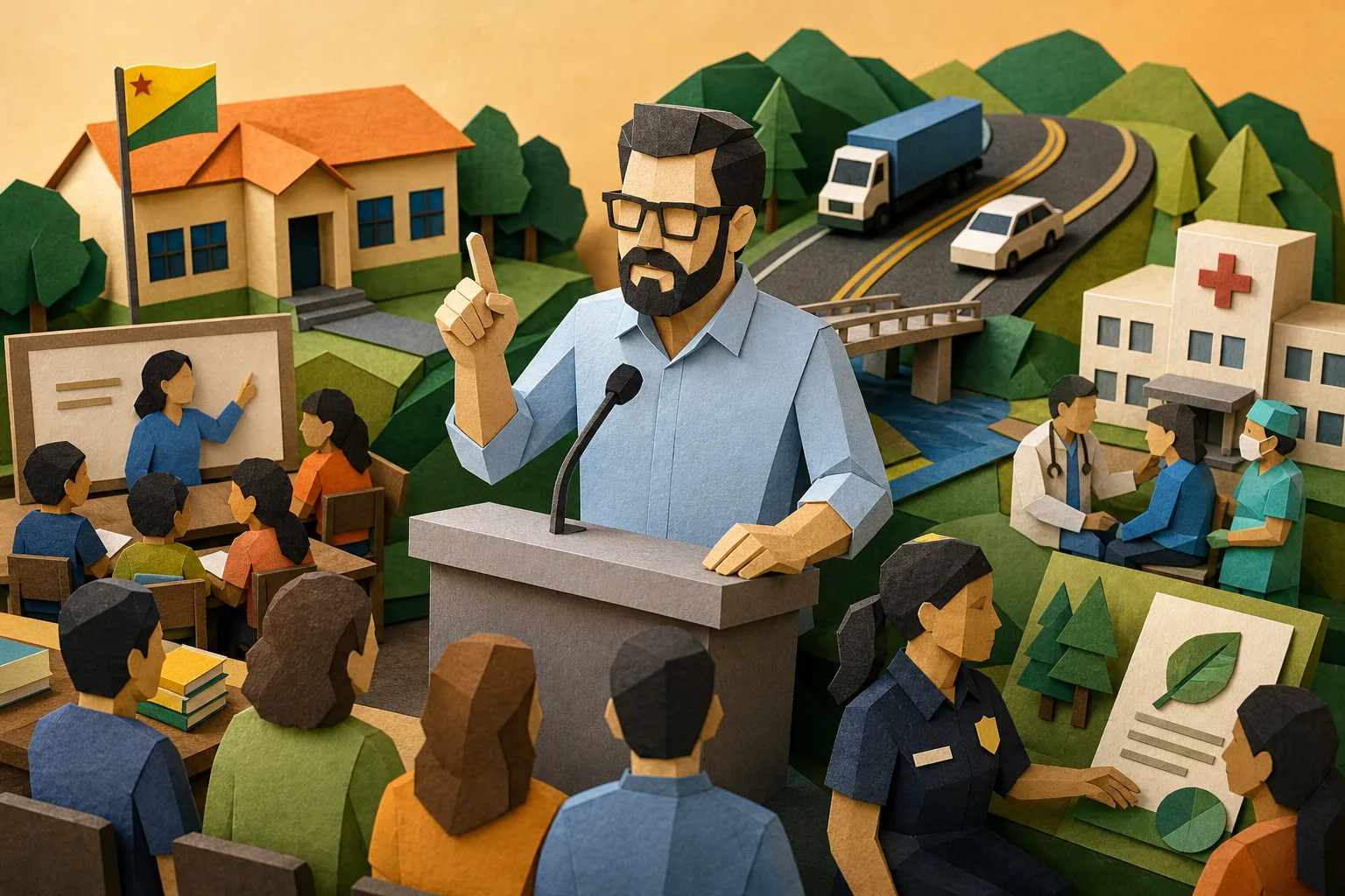 Alan Rick defende concurso na educação e melhorias na BR-364 para o Acre