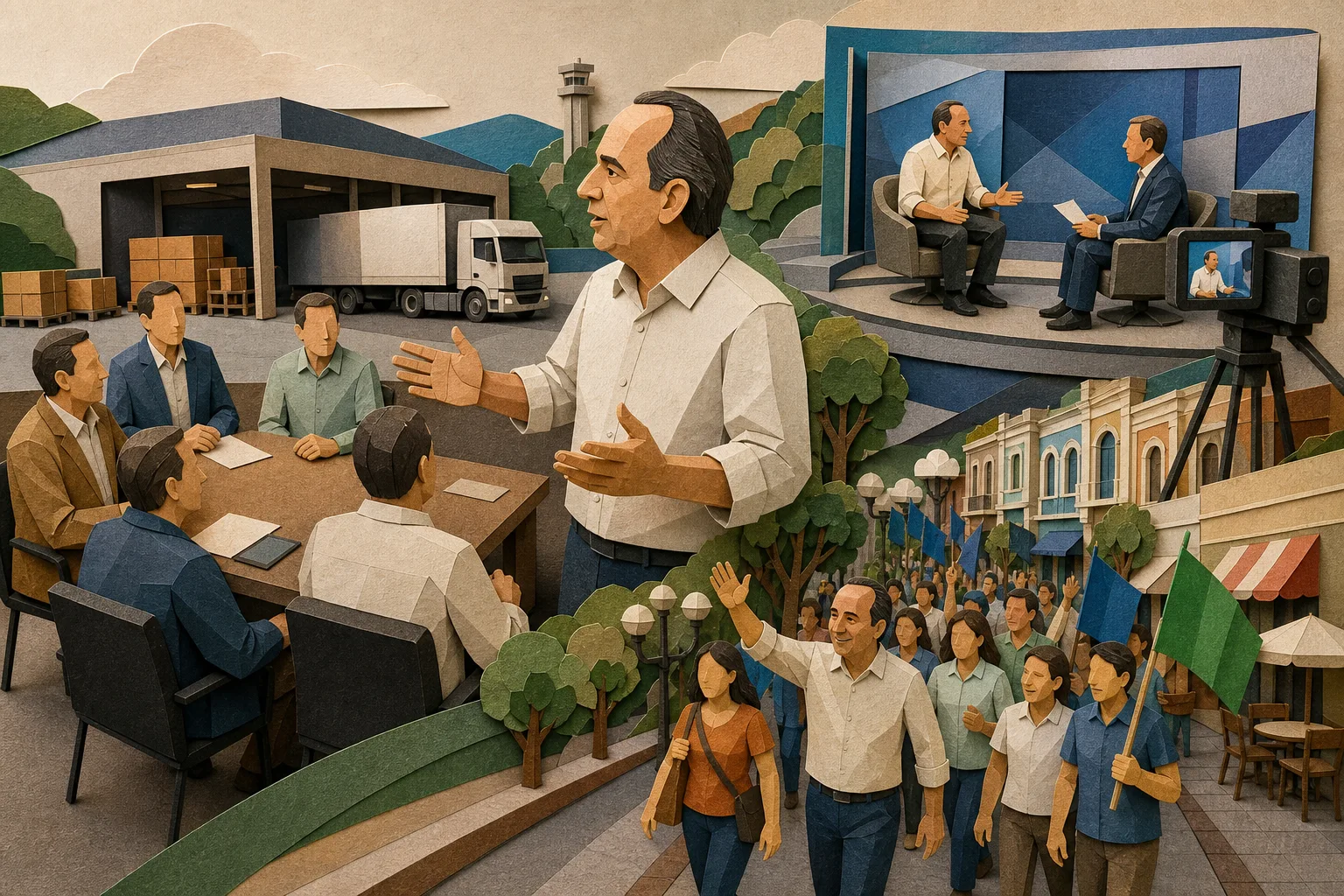 Alexandre Kalil visita Varginha e Uberaba em campanha pelo governo de Minas