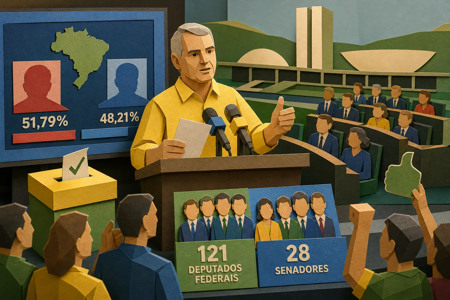 Alfredo Gaspar aceita resultado eleitoral e destaca força da oposição no Congresso