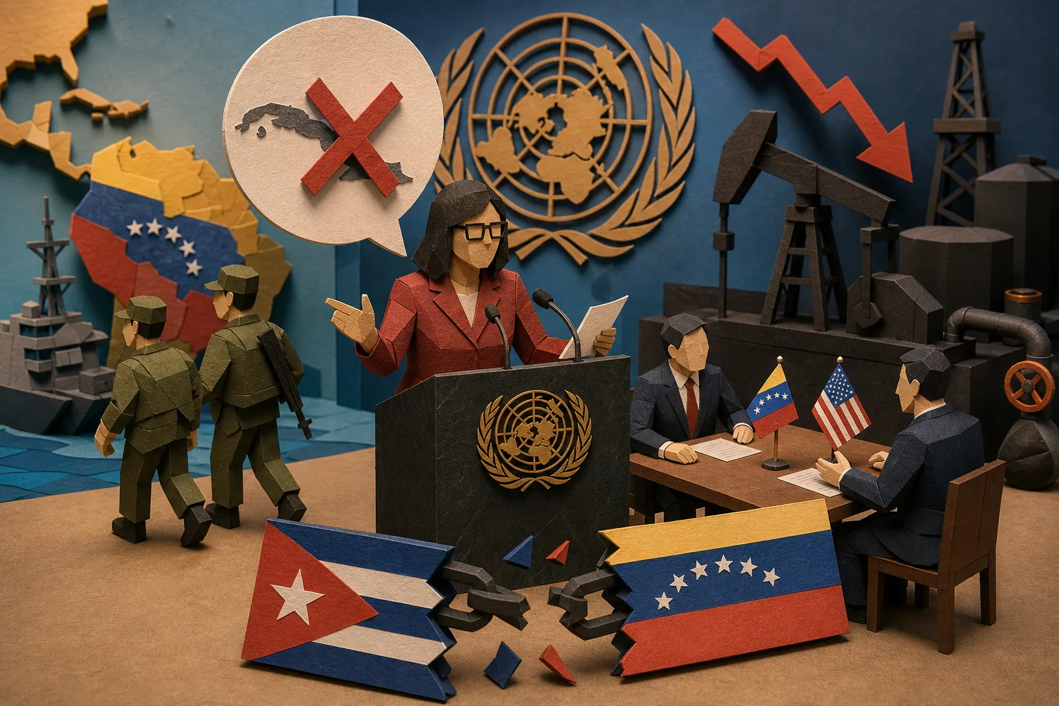 Aliança política entre Caracas e Havana enfrenta declínio inédito em duas décadas