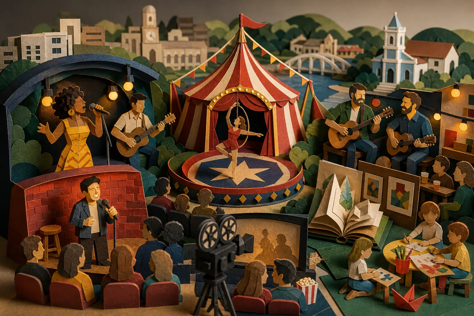 Alto Tietê reúne agenda cultural com shows, espetáculos e comédia