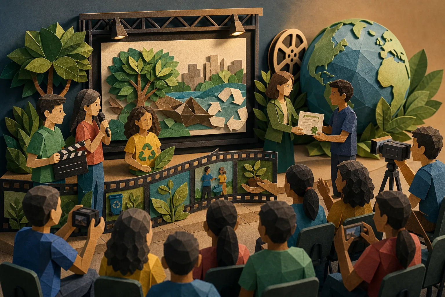 Alunos da rede estadual em Manaus exibem curtas sobre preservação ambiental