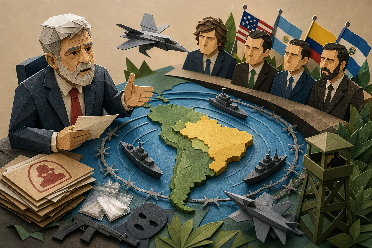 Amorim critica plano de segurança de Trump e vê tentativa de cerco regional ao Brasil
