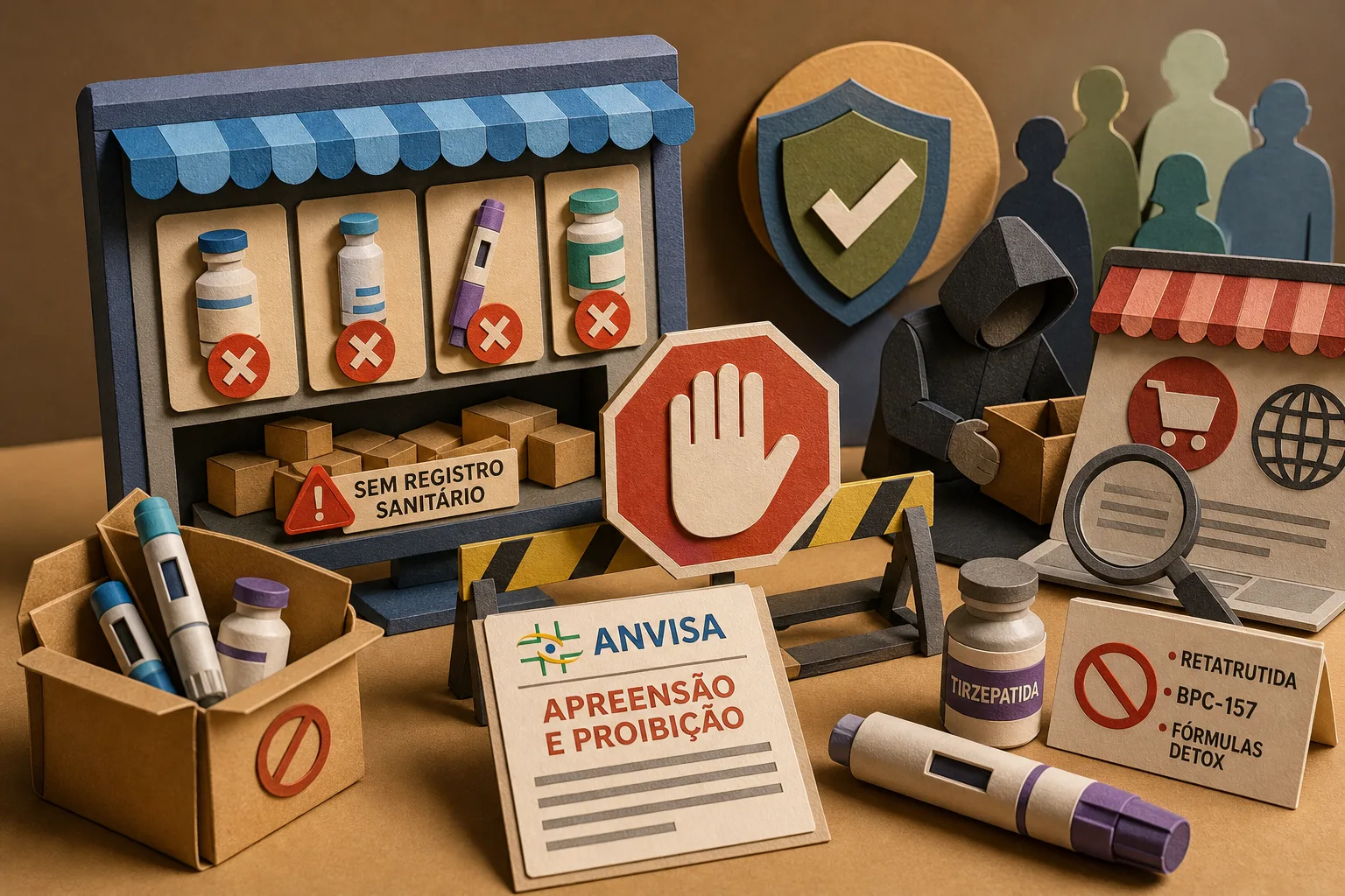 Anvisa barra comércio online irregular de injetáveis com tirzepatida