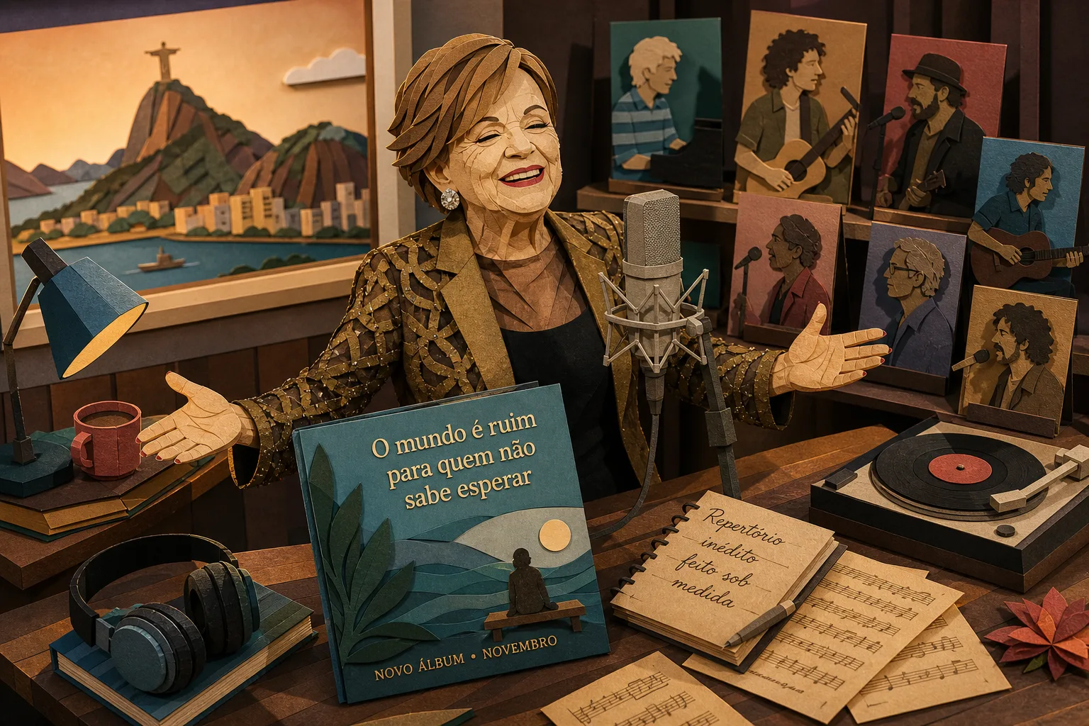 Aos 91 anos, Claudette Soares anuncia novo álbum com faixa de Zélia Duncan