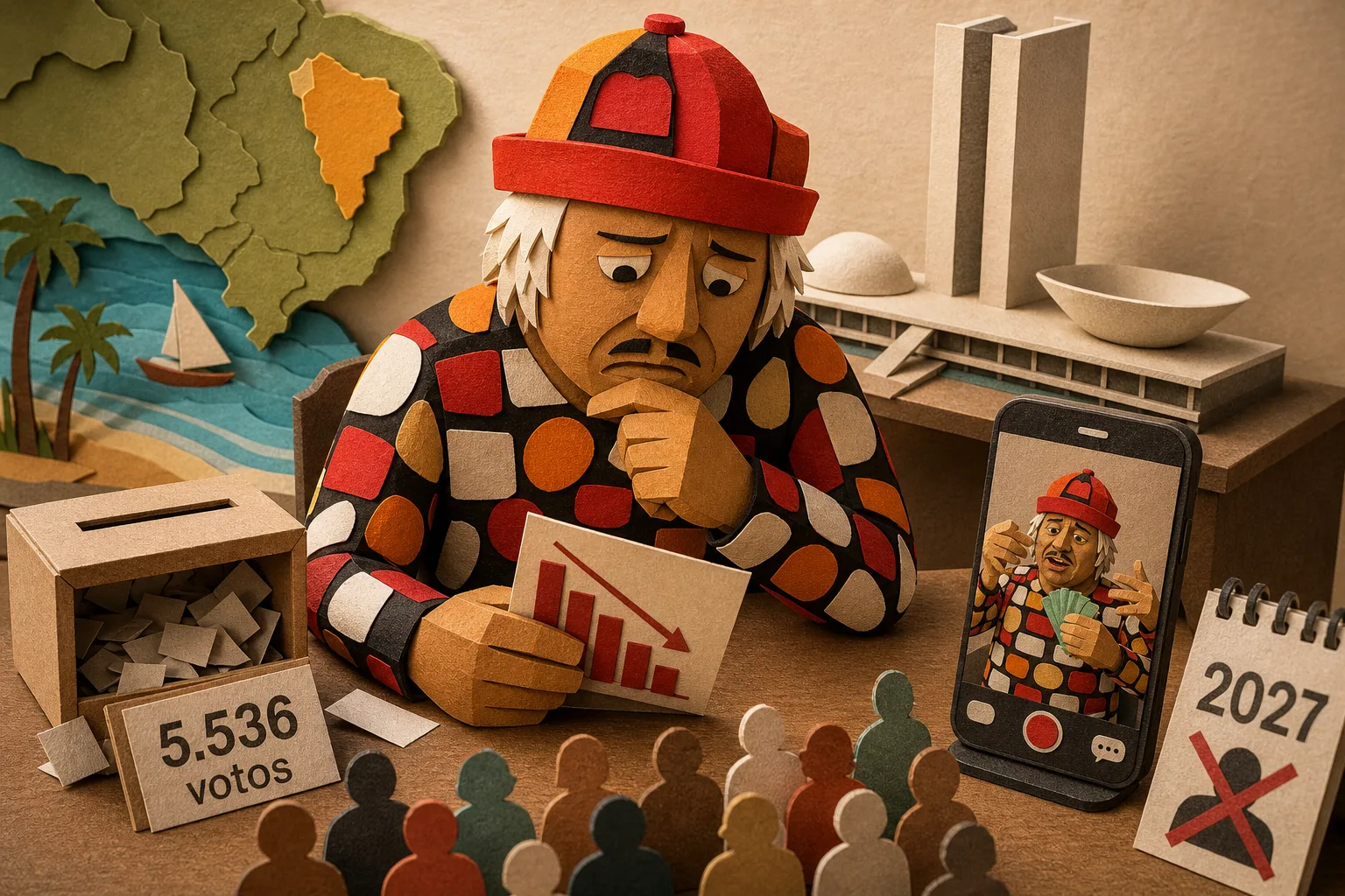 Após revés no Ceará, Tiririca associa resultado eleitoral ao tom de sua campanha
