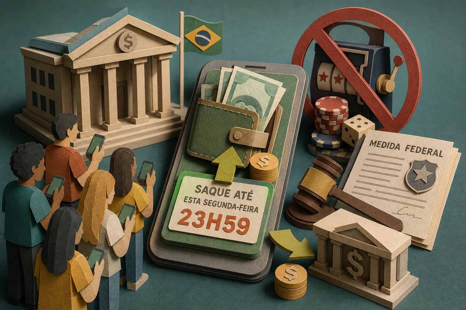Apostadores têm até esta segunda-feira para sacar R$ 1,3 bilhão de sites de jogos