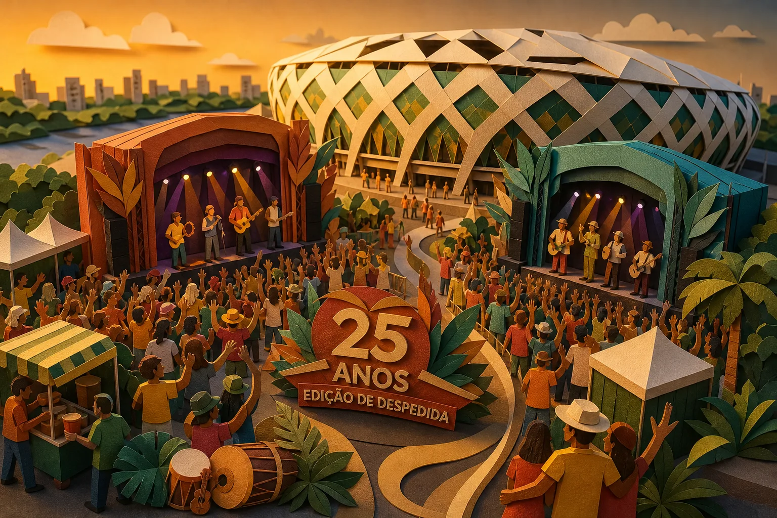 Arena da Amazônia sedia edição final de festival de samba após 25 anos de história