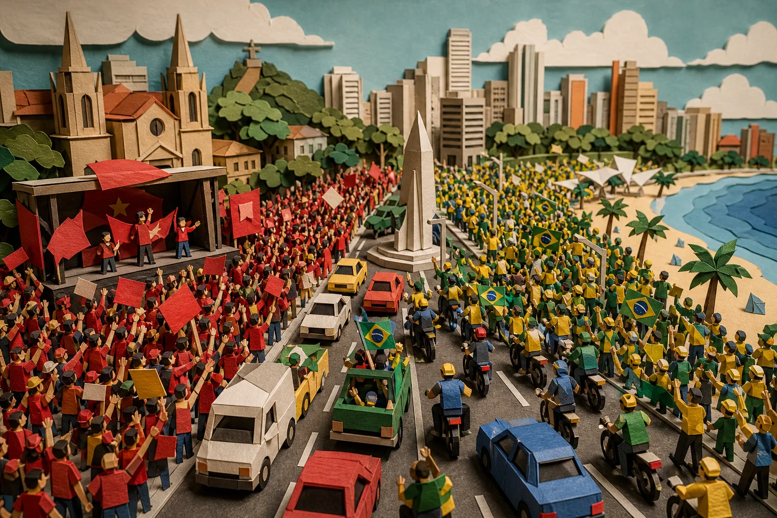 Atos de campanha movimentam capitais no encerramento da disputa presidencial