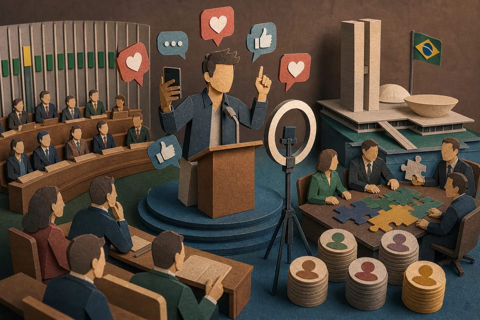 Avanço de influenciadores digitais nas urnas altera estratégias dos partidos