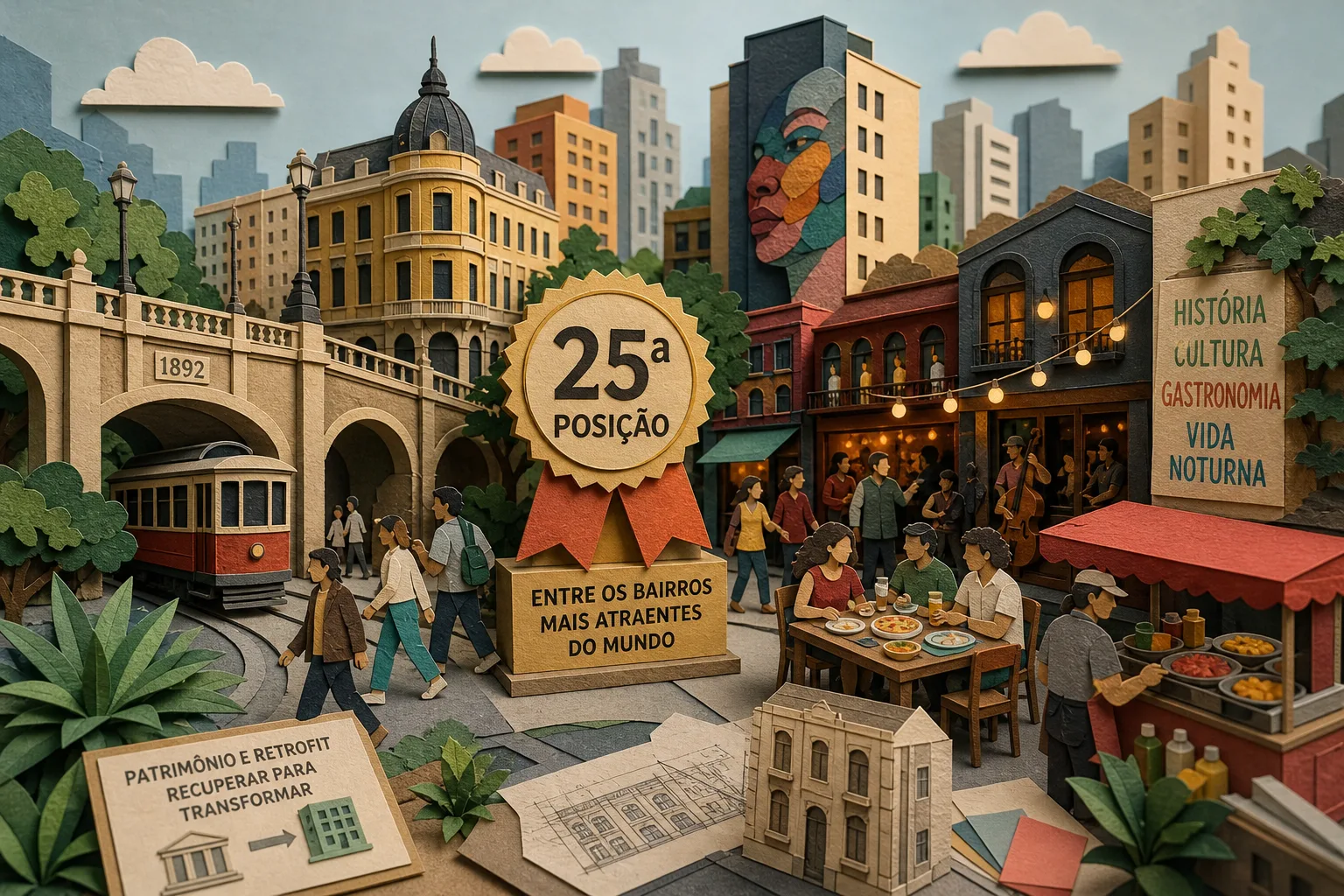 Bairro da República em São Paulo figura entre os locais mais atraentes do mundo