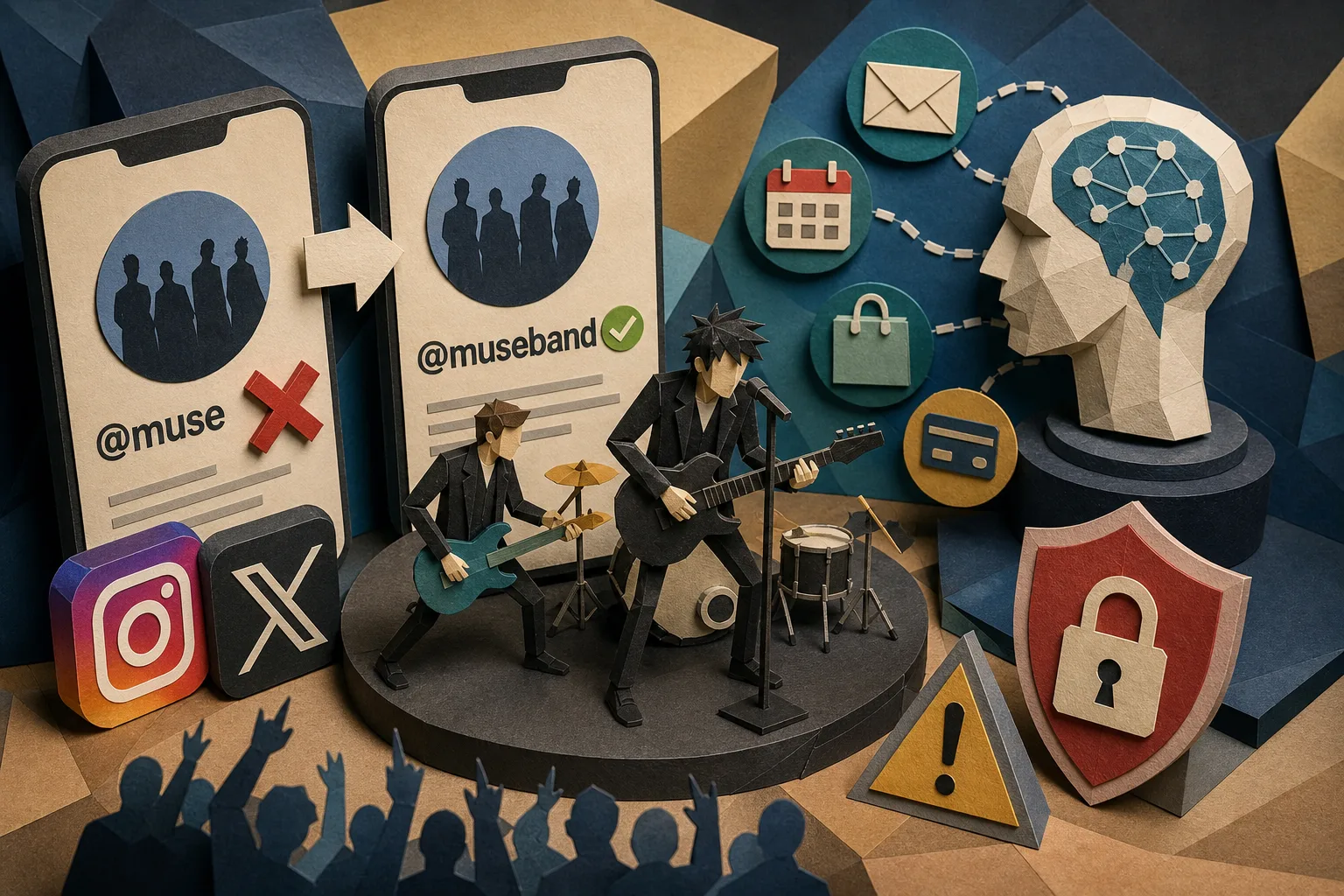 Banda de rock Muse tem identificador trocado nas redes com chegada de nova IA da Meta
