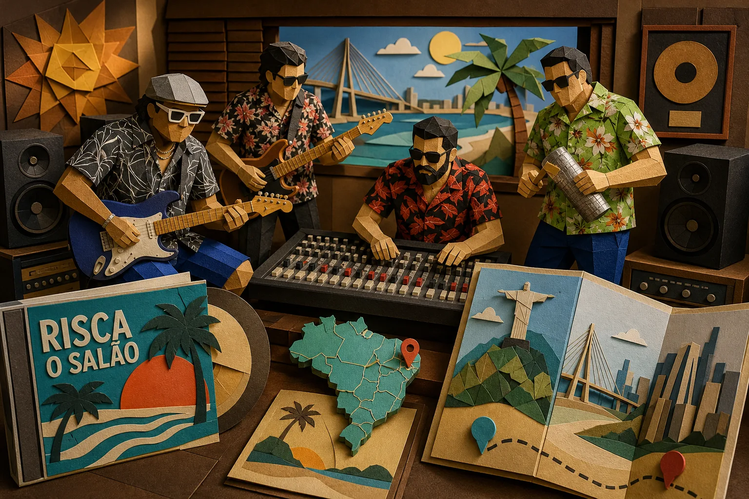 Banda paraense Lambada Social Club lança primeiro álbum de estúdio gravado em Natal