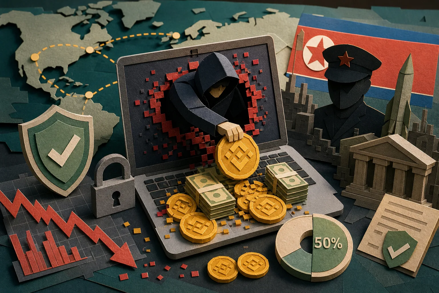 Binance sofre ataque cibernético recorde de US$ 6,3 bilhões e promete ressarcir perdas
