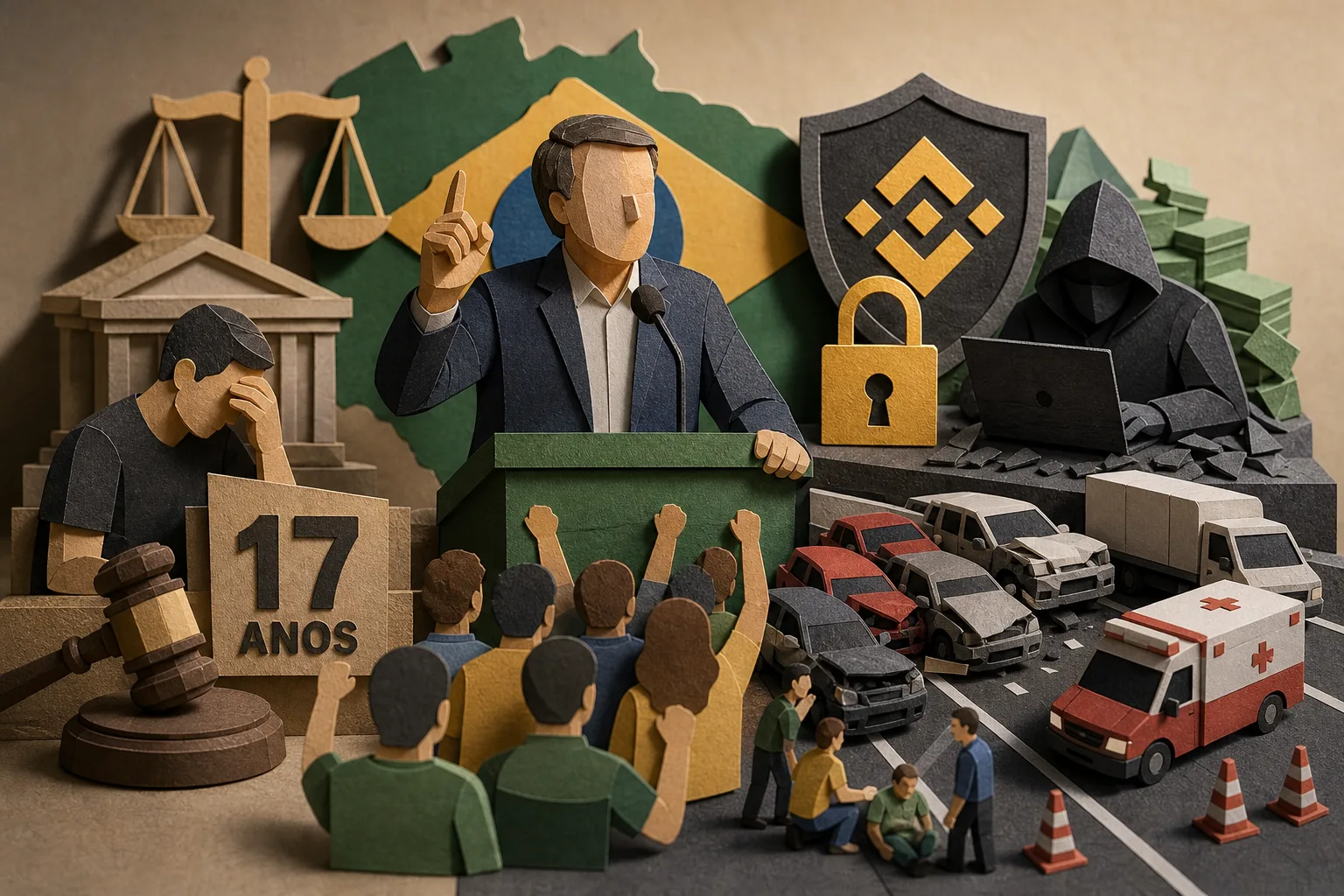 Bolsonaro pede união da direita e caso Porsche tem sentença de 17 anos