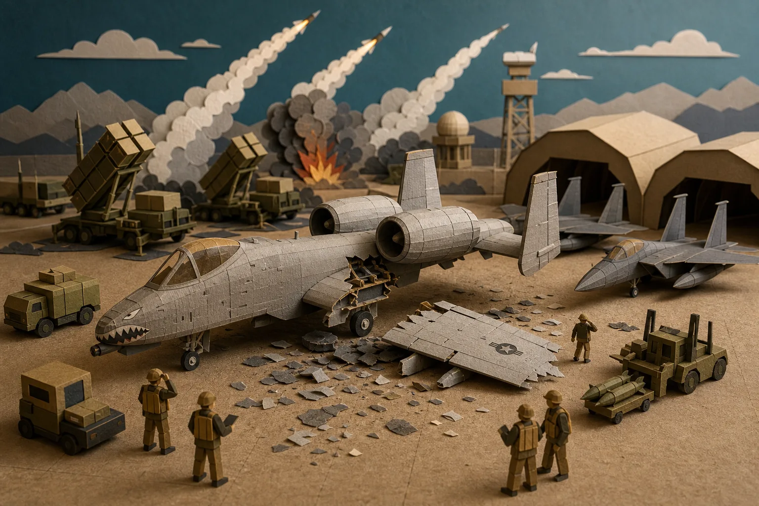 Bombardeio iraniano atinge base na Jordânia e avaria caças norte-americanos