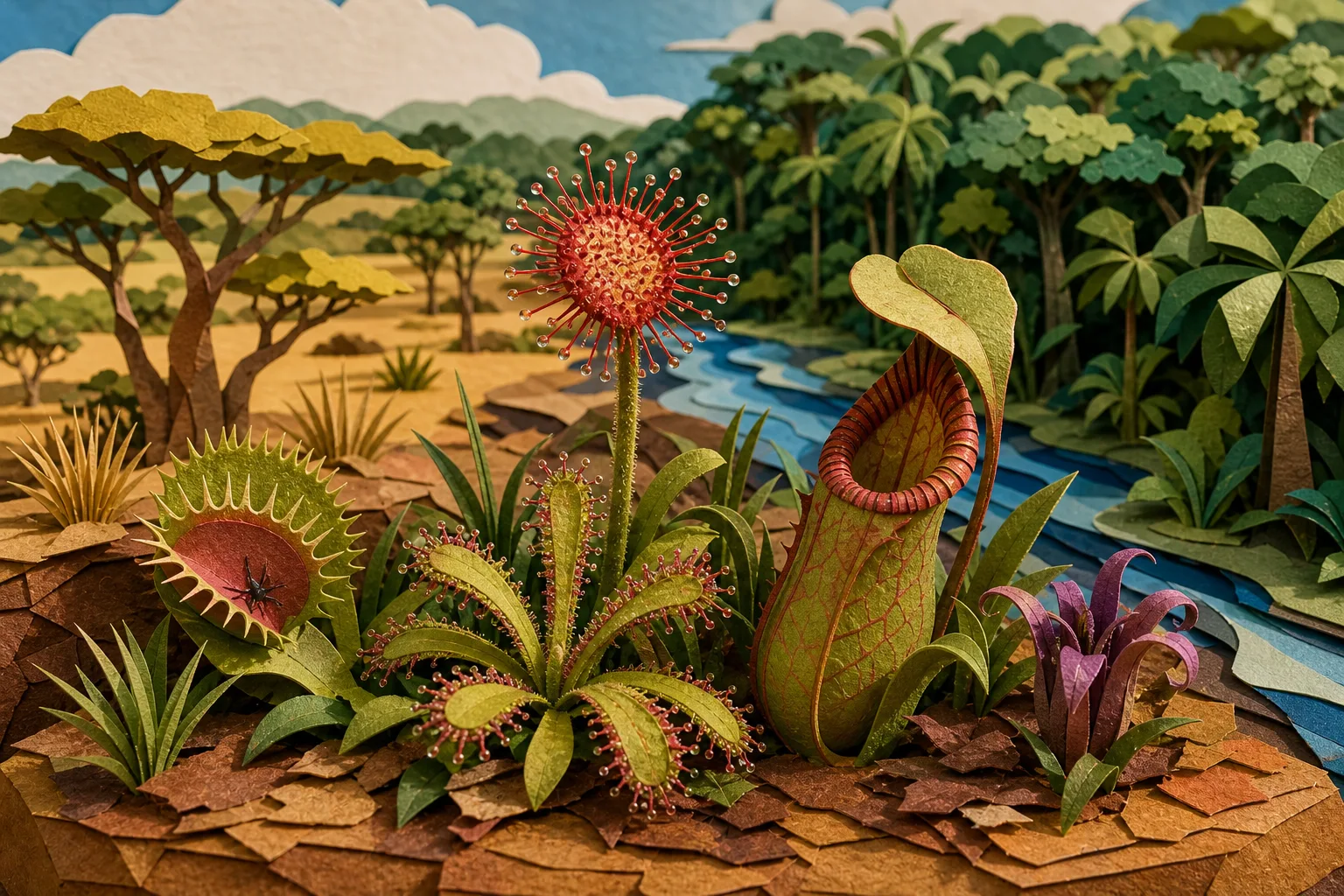 Brasil é o segundo país com maior diversidade de plantas carnívoras do mundo