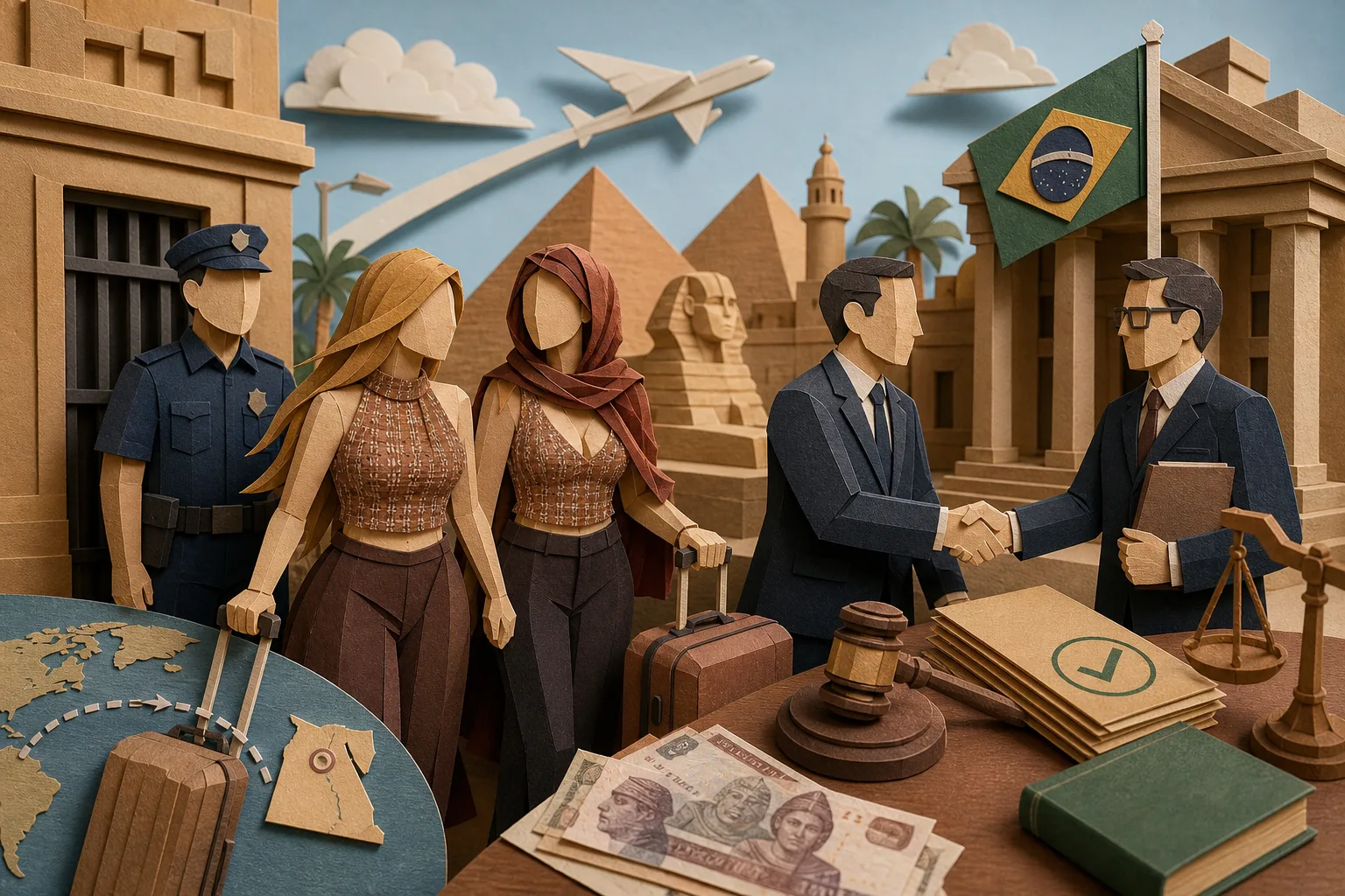 Brasileiras detidas no Egito pagam fiança e são autorizadas a voltar ao país