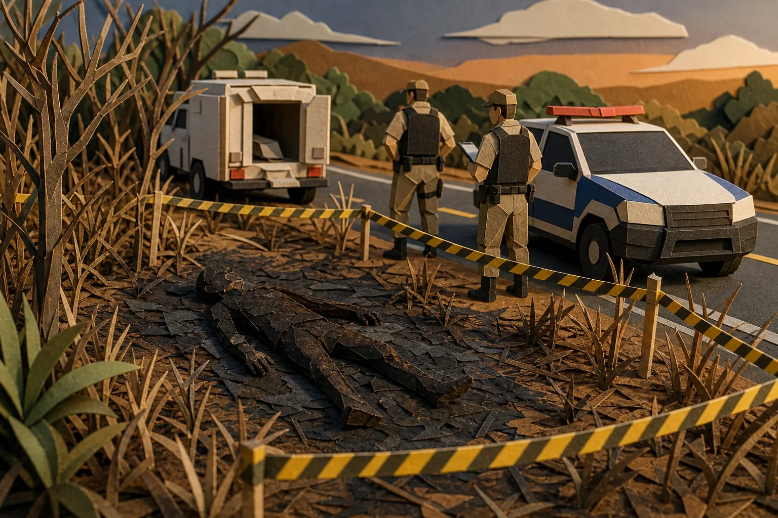 Cadáver queimado é localizado perto da rodovia TO-210 em Tocantinópolis