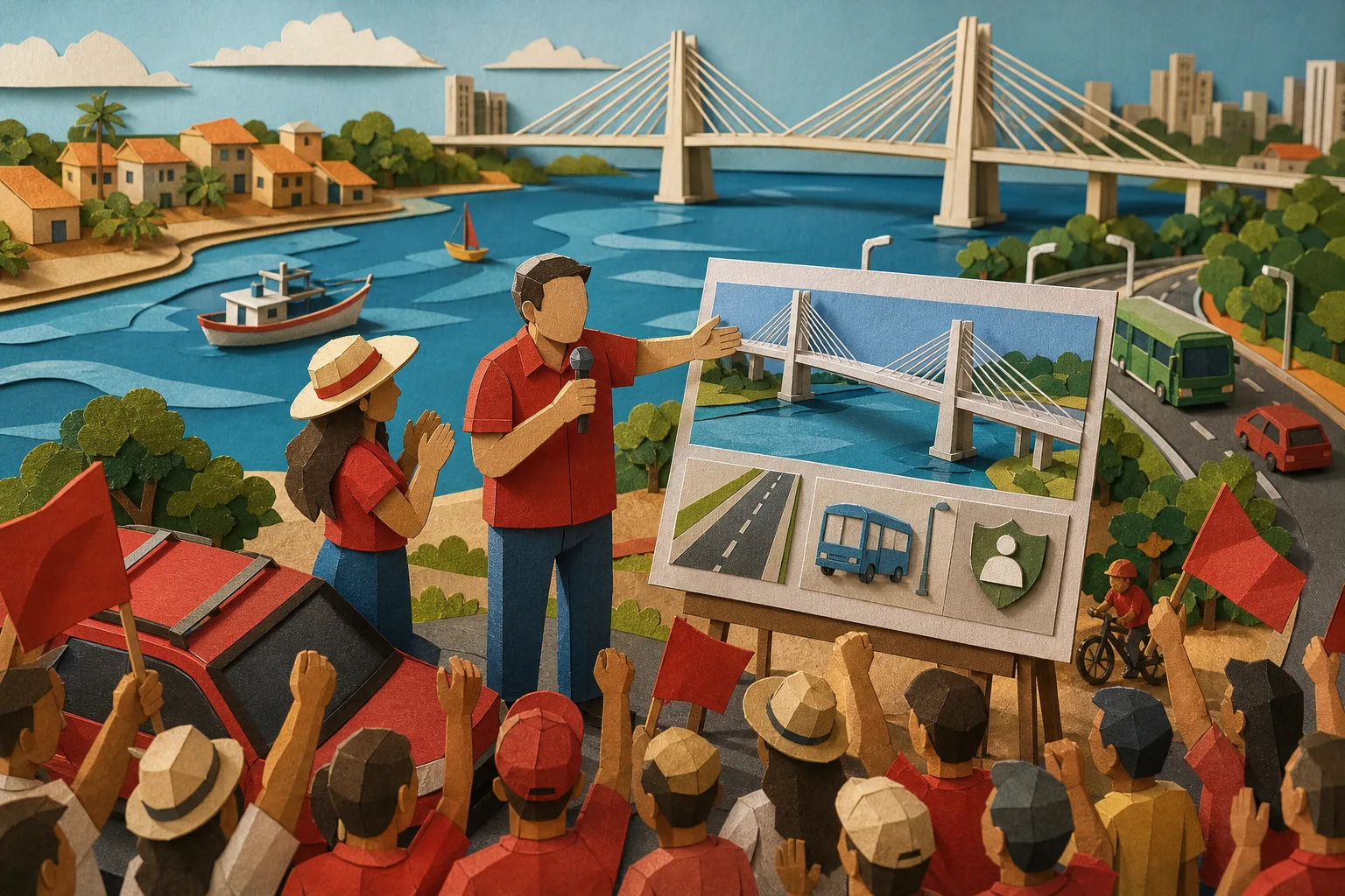 Cadu projeta nova ponte sobre o rio Potengi e melhorias viárias no litoral do RN