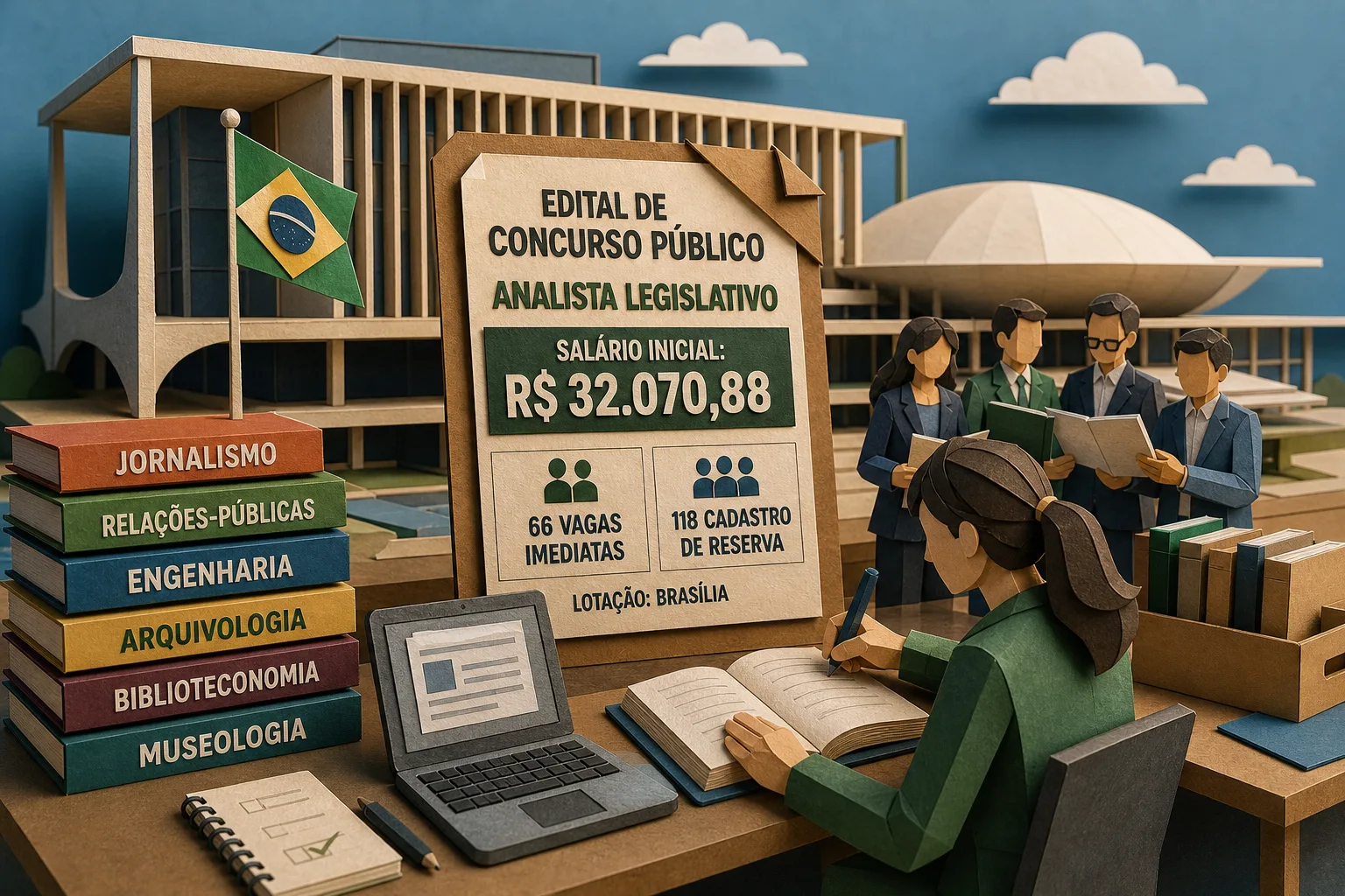 Câmara dos Deputados lança edital de analista com salário inicial de R$ 32 mil