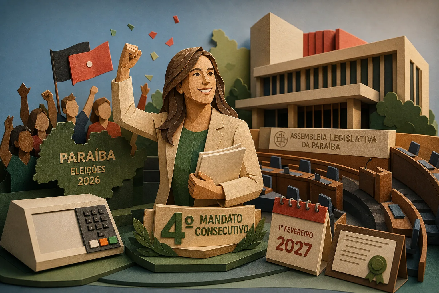 Camila Toscano garante quarto mandato consecutivo na Assembleia da Paraíba