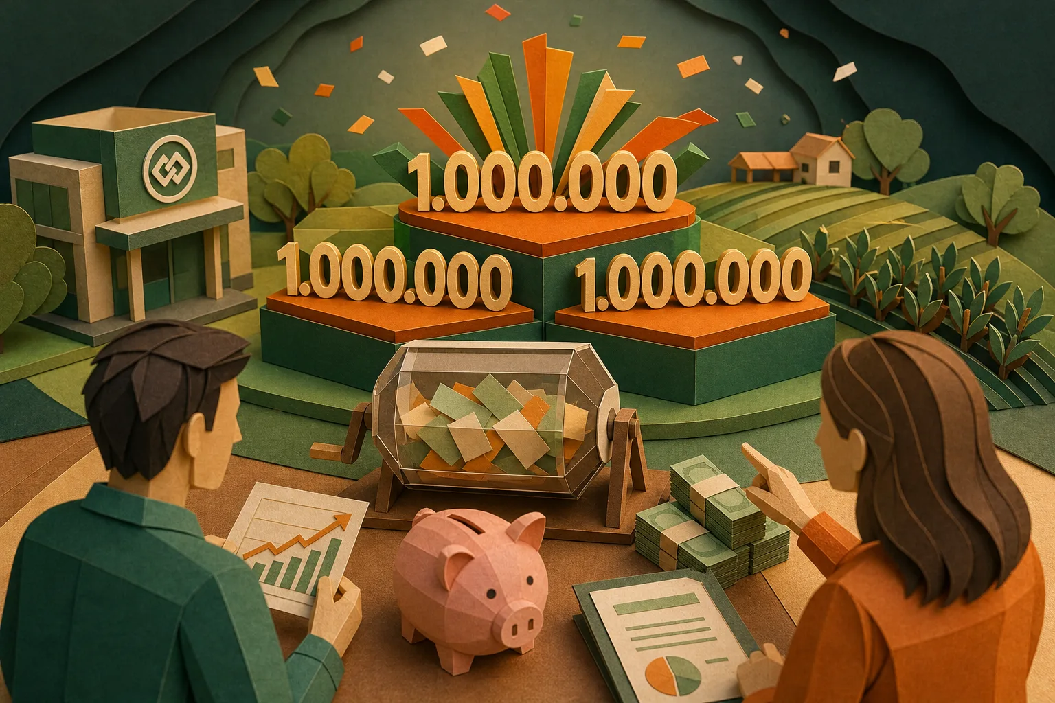 Campanha da Cresol vai distribuir três prêmios de R$ 1 milhão na reta final