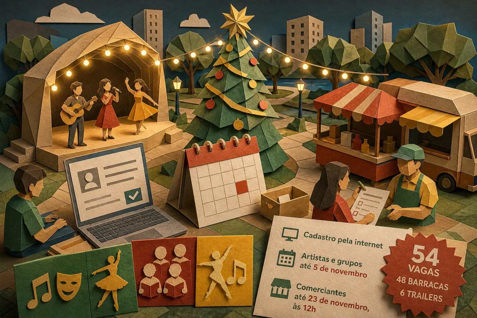 Campina Grande convoca artistas e comerciantes para edição do Natal Iluminado
