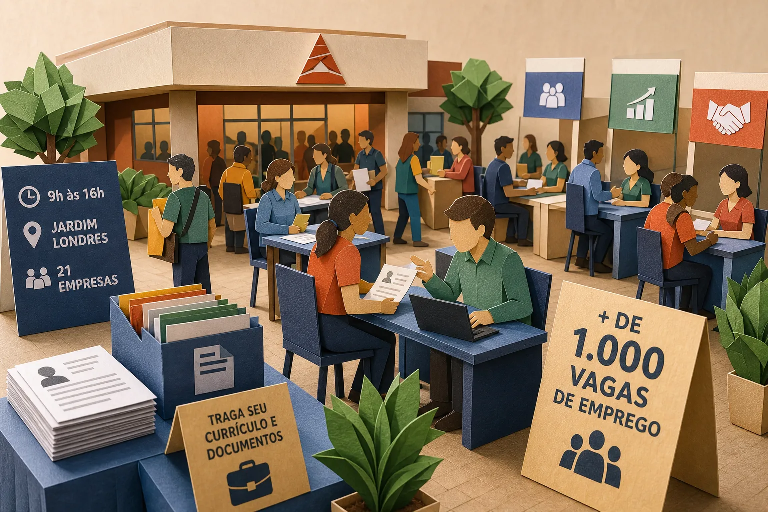 Campinas promove evento com mais de mil postos de trabalho abertos nesta sexta