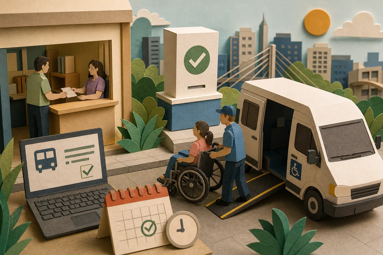 Campo Grande recebe pedidos de transporte adaptado para o segundo turno