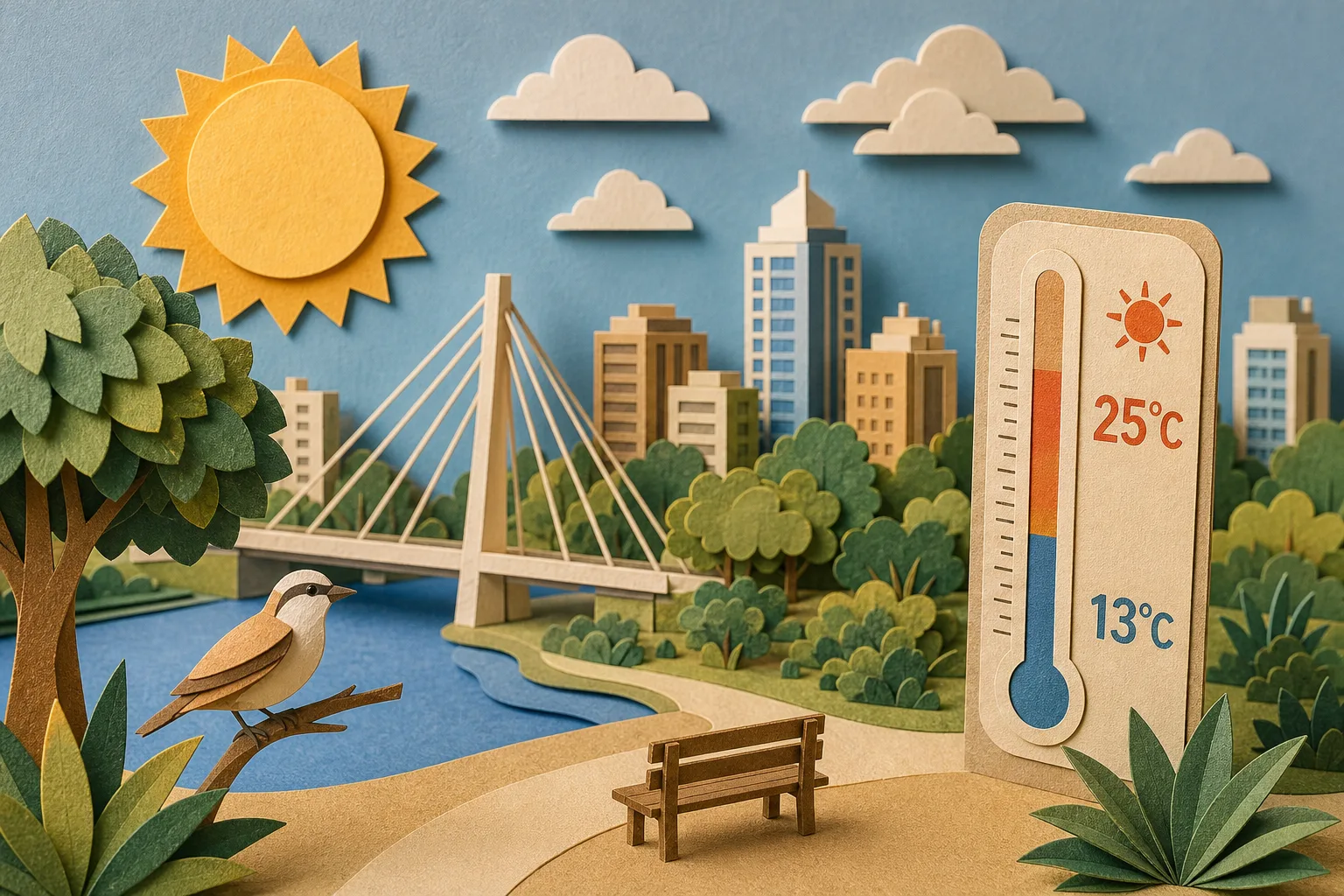 Campo Grande registra domingo de tempo seco e máxima de 25 graus