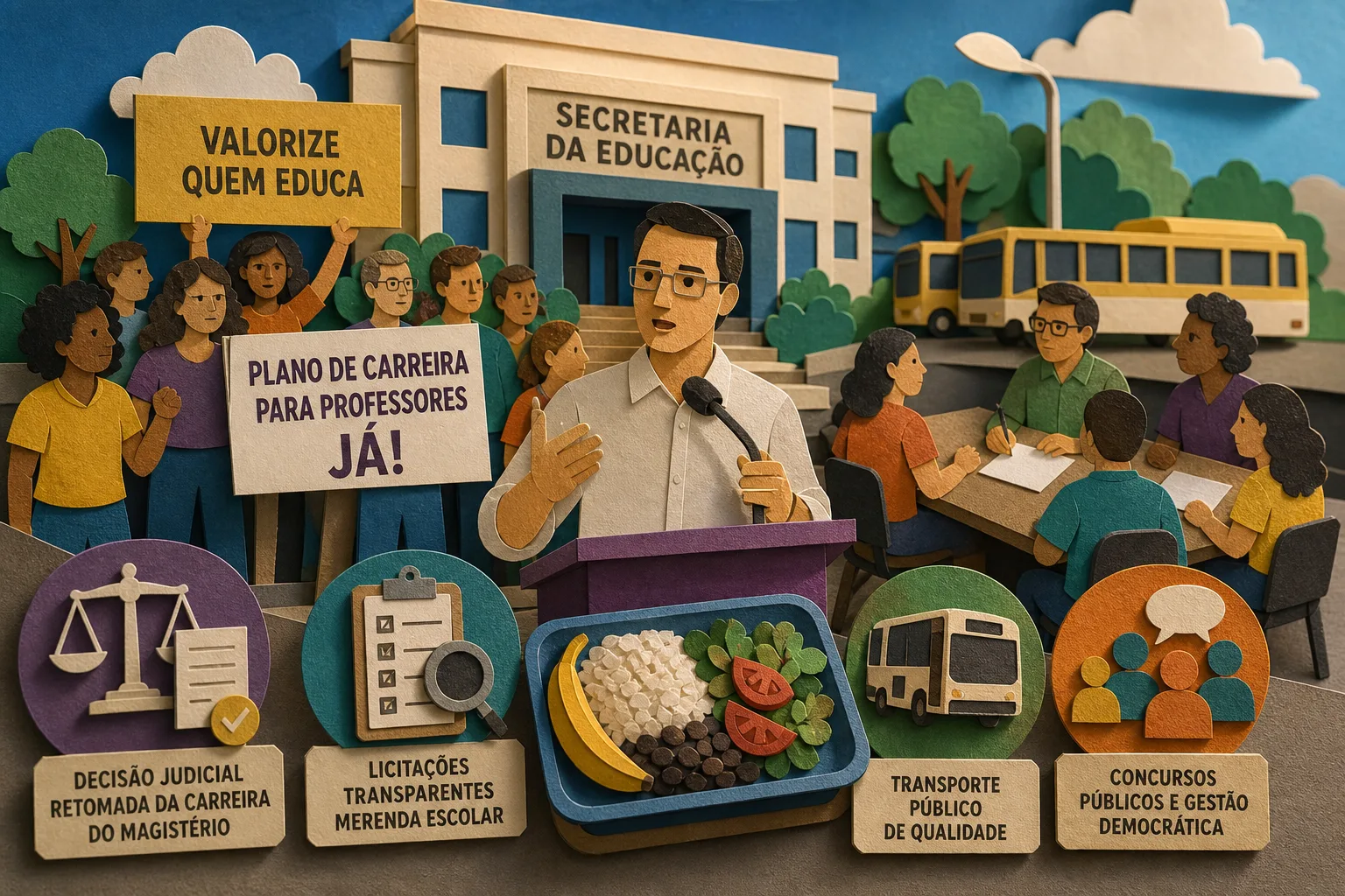 Candidato do PSOL em Sergipe, Dr. Helton defende plano de carreira para professores
