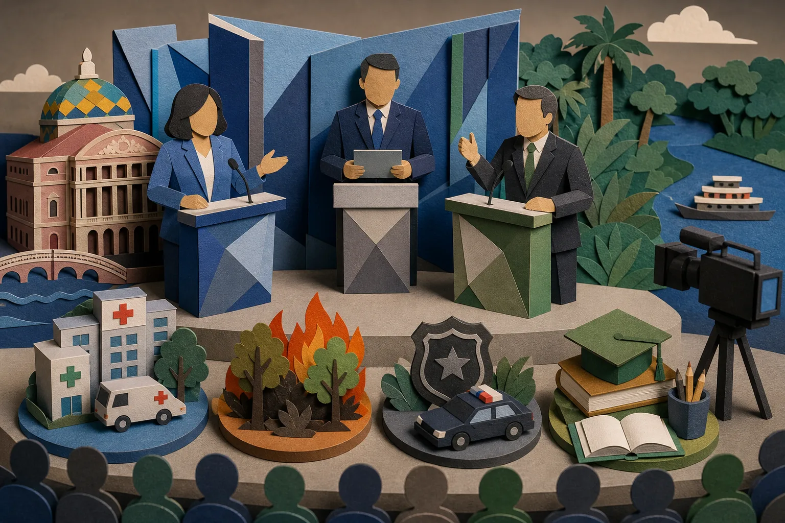 Candidatos ao governo do Amazonas apresentam propostas em debate eleitoral