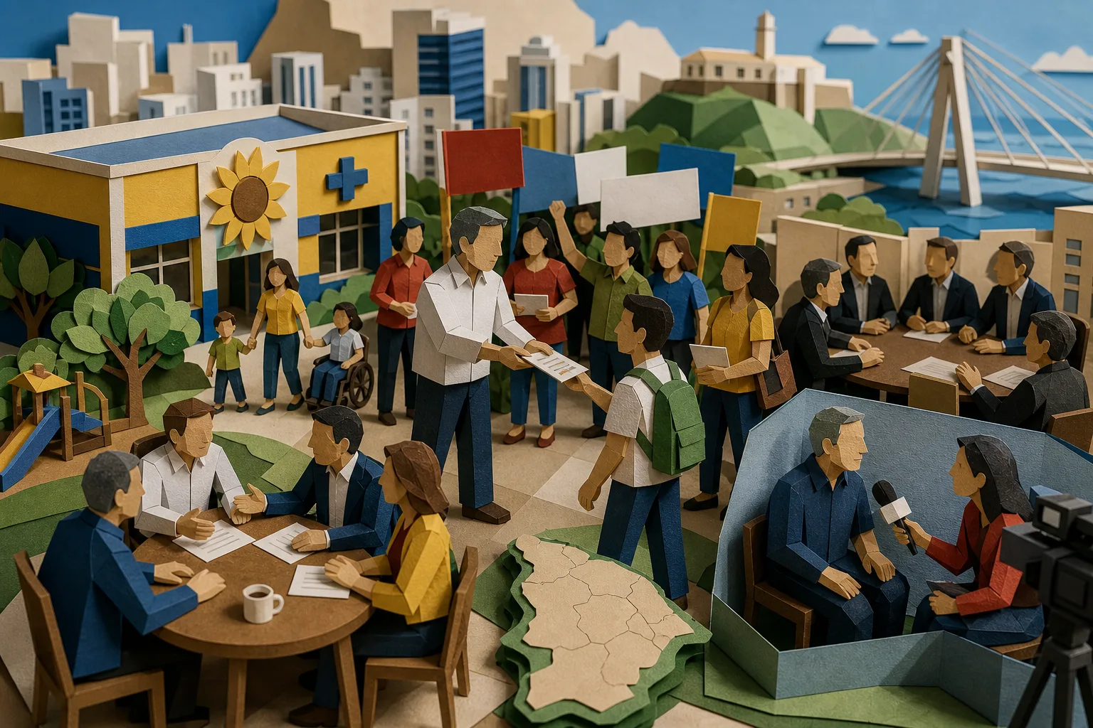 Candidatos ao Governo do Ceará realizam caminhadas e encontros na capital