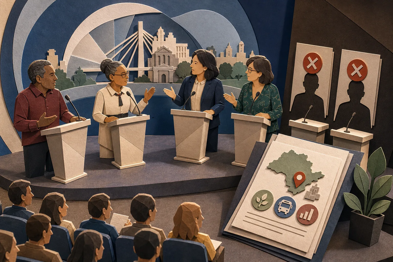 Candidatos ao Senado por SP analisam propostas e clima de respeito em debate