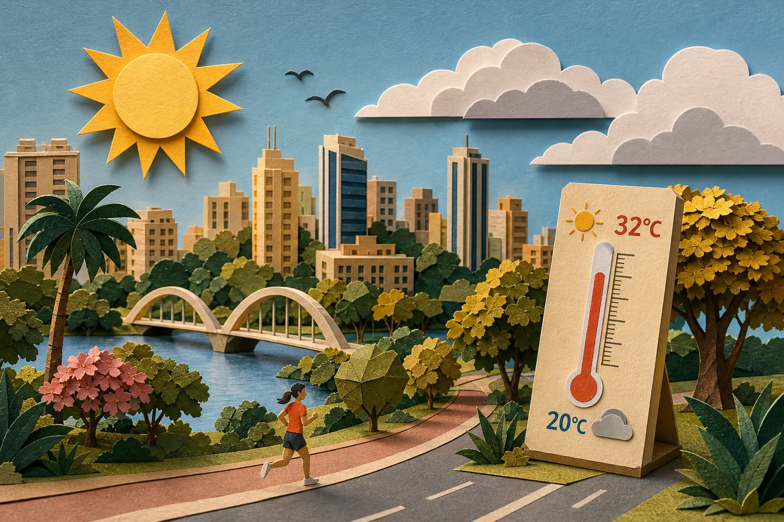 Capital goiana registra domingo de sol e calor de até 32ºC sem chuvas