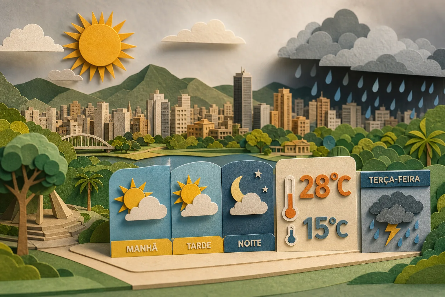 Capital mineira inicia a semana com tempo estável e termômetros em até 28ºC