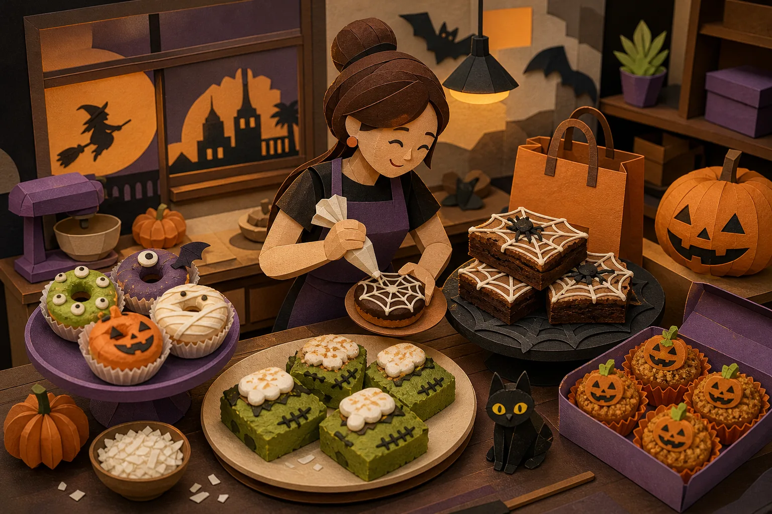 Cardápio temático de Halloween impulsiona negócios de confeiteira em Ribeirão Preto