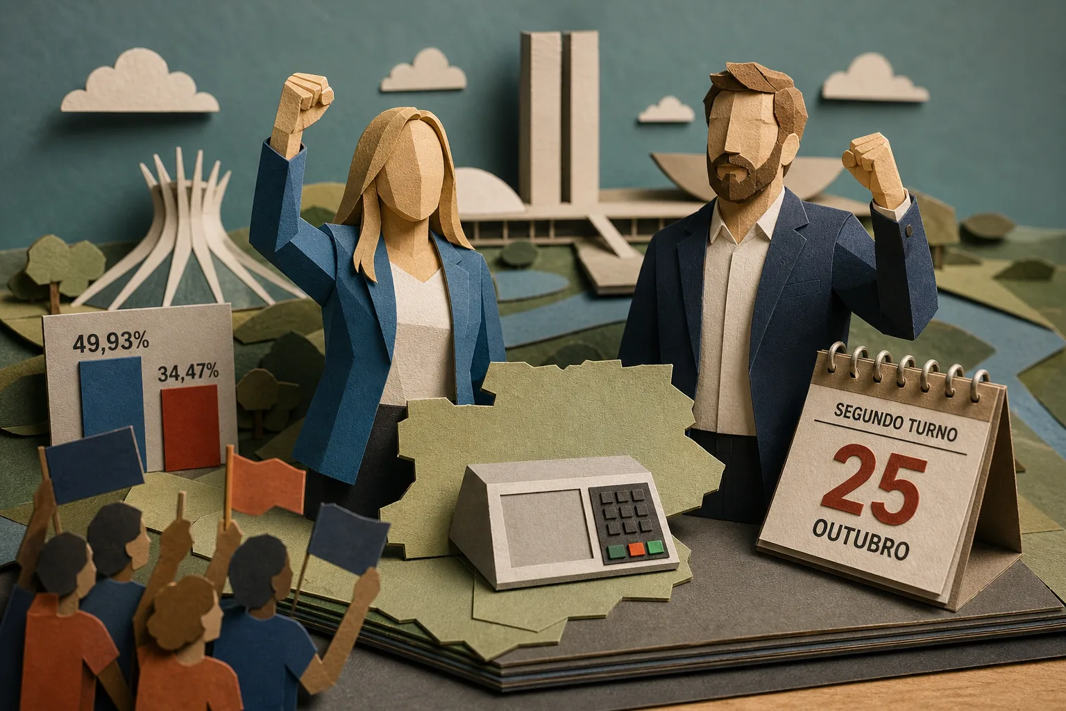 Celina Leão e Leandro Grass disputam segundo turno pelo governo do DF