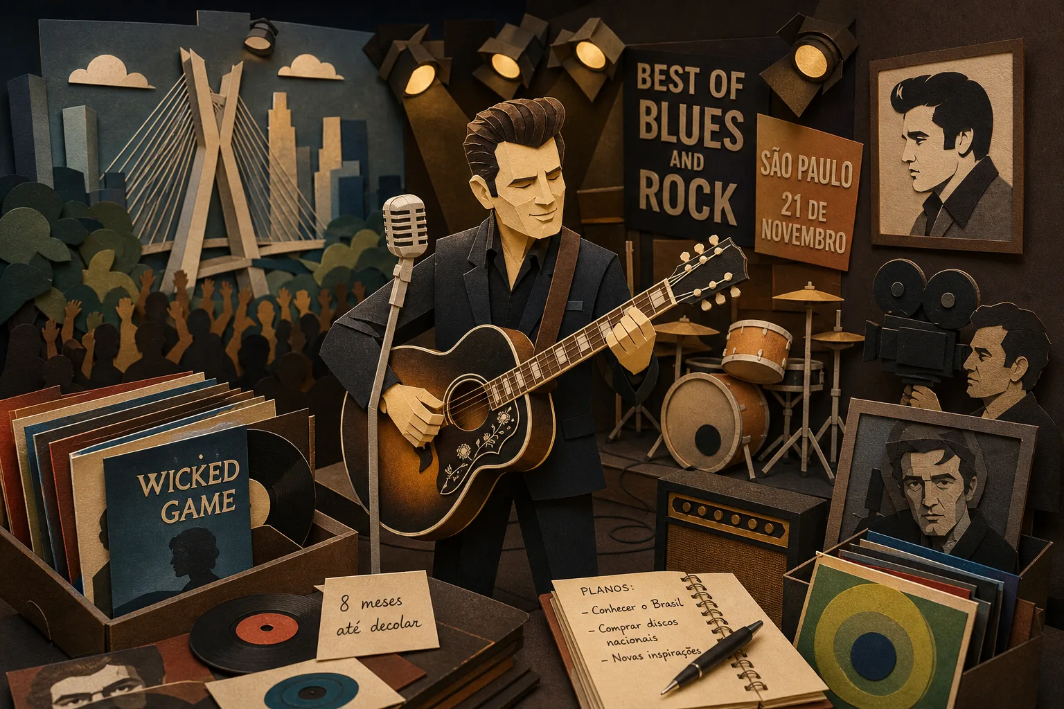 Chris Isaak faz show inédito em São Paulo e relembra trajetória de 40 anos de carreira