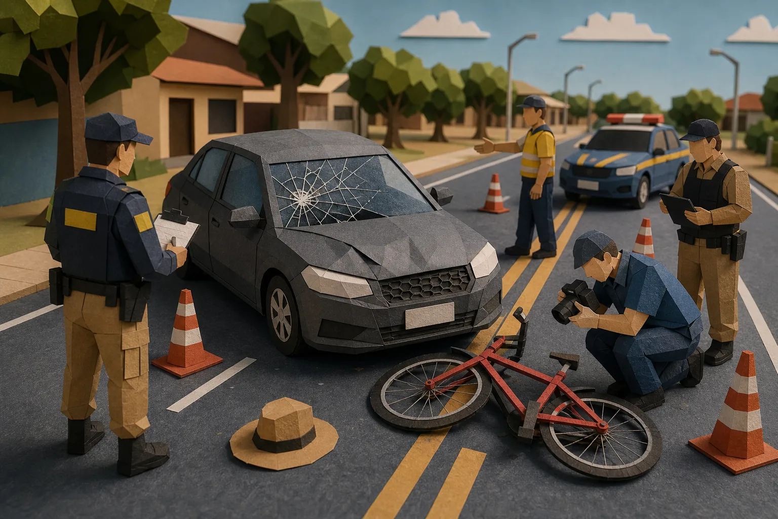 Ciclista morre após colisão com automóvel em trecho da BR-343 em Floriano