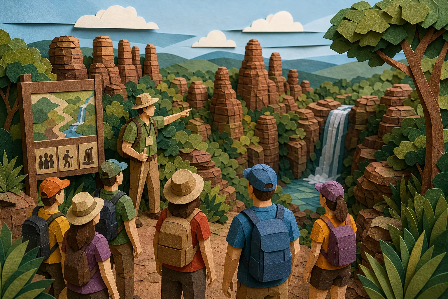 Cidade de Pedras no sudeste do Tocantins atrai turistas com formações de arenito